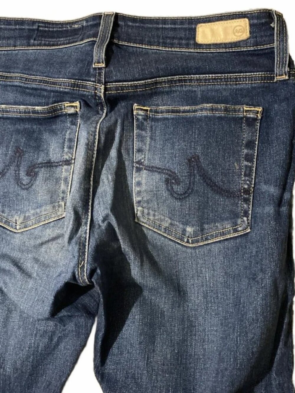 Adriano Goldschmied AG-ED Denim The Farrah Skinny Ankle High Rise Jeans Size 27R - Picture 2 of 5
